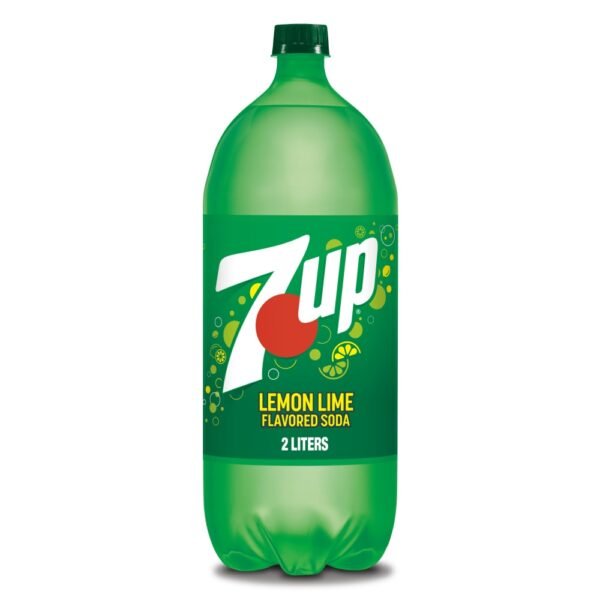 7UP Lemon Lime Caffeine-Free Soda Bottle