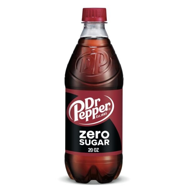 Dr Pepper® Zero Sugar Soda Bottle