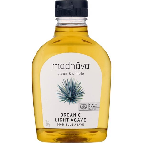 Madhava Organic Light Blue Agave Nectar