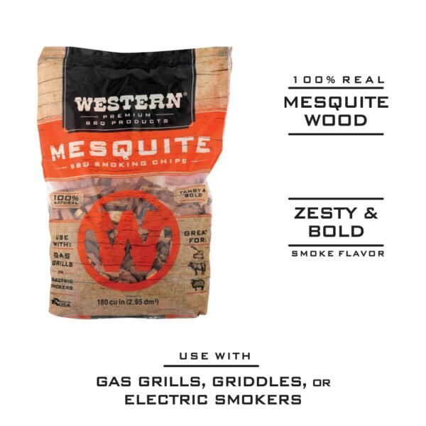 Western® BBQ Smoking Chips - Mesquite