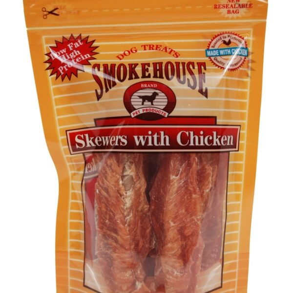 Smokehouse Chicken Skewers Dog Snacks