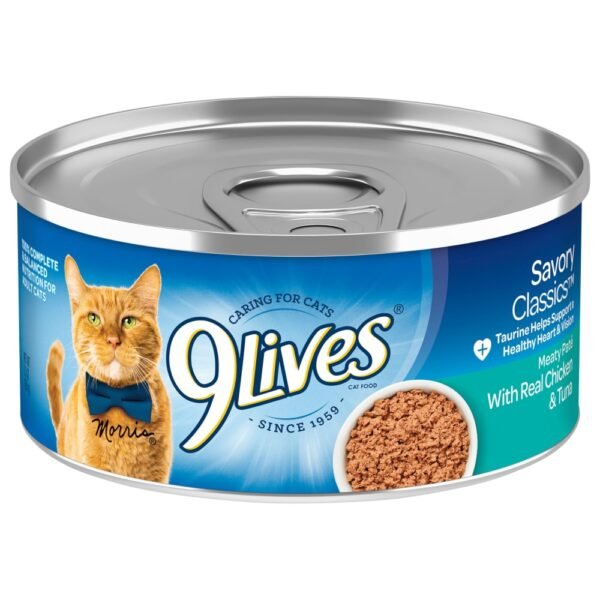 9Lives® Chicken & Tuna Dinner Wet Cat Food