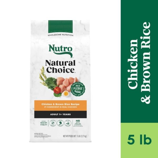 Nutro Natural Choice Adult Dry Dog Food Chicken and Brown Rice Recipe