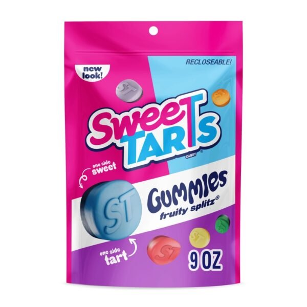 Sweetarts Gummies Fruity Splitz