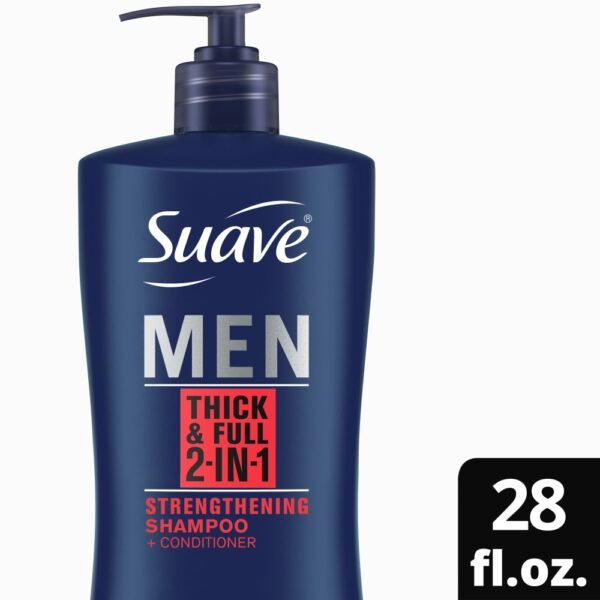 Suave Men Thick & Full Two in One Shampoo and Conditioner