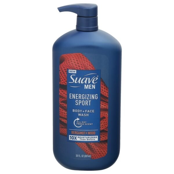 Suave® Energizing Sport Body + Face Wash