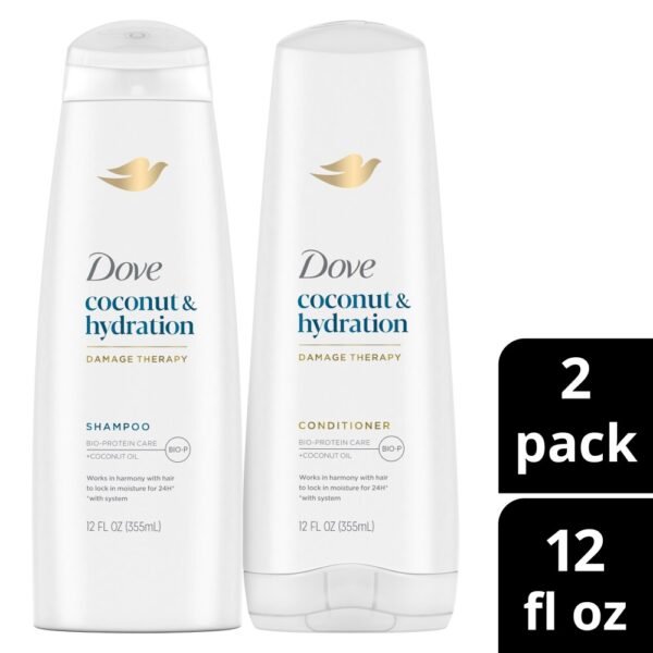 Dove Coconut & Hydration Shampoo and Conditioner