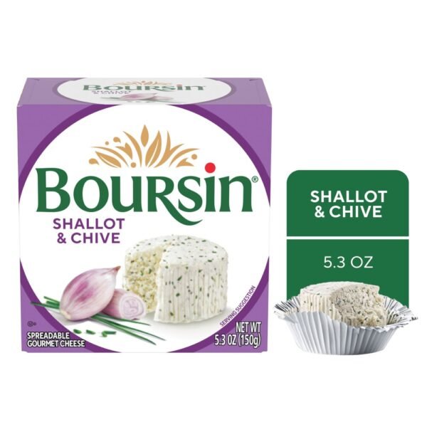 Boursin® Shallot & Chive Gourmet Cheese Spread