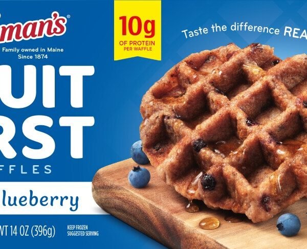Wyman's® Fruit First Waffles Wild Blueberry