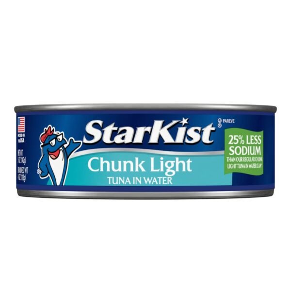 StarKist Reduced Sodium Chunk Light in Water Can