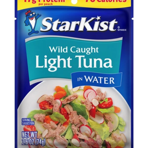 StarKist Light Wild Caught Tuna in Water Pouch