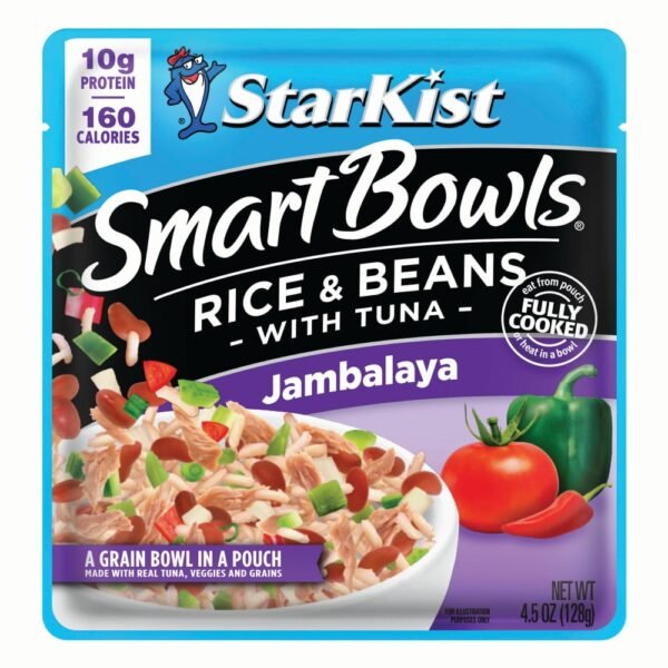 StarKist Smart Bowls Jambalaya Tuna with Rice and Beans Pouch