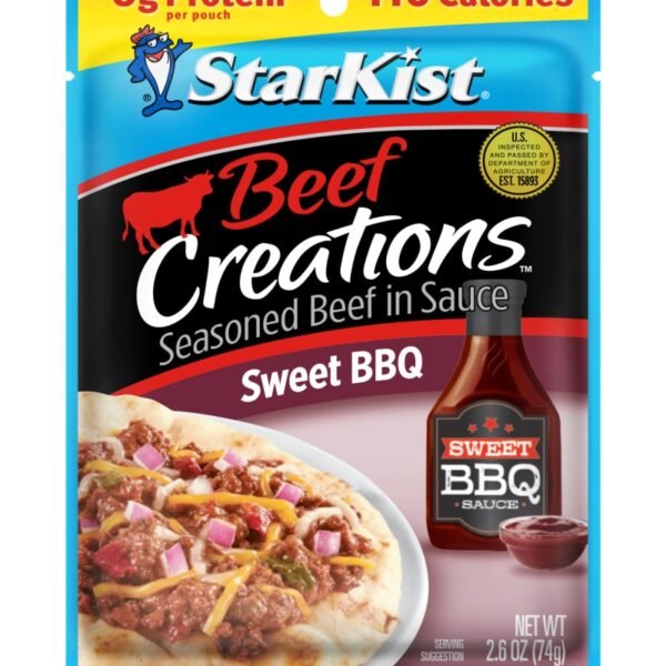 StarKist Beef Creations Sweet BBQ - 2.6 oz Pouch