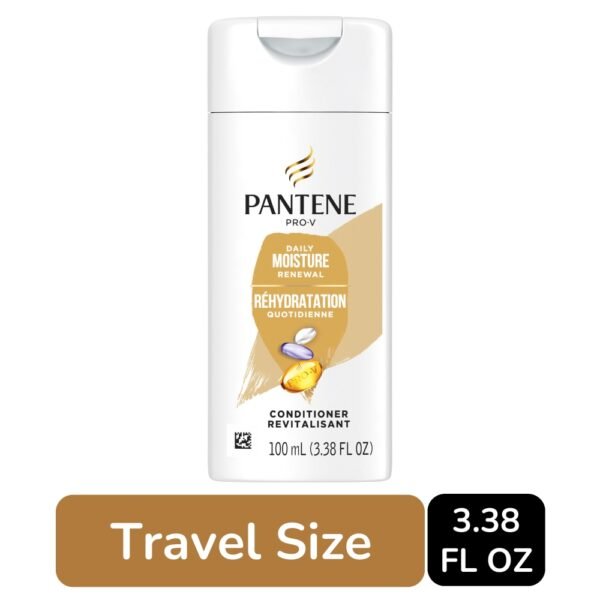 Pantene Daily Moisture Renewal Conditioner, 72 Hour Lush Moisture Travel Size