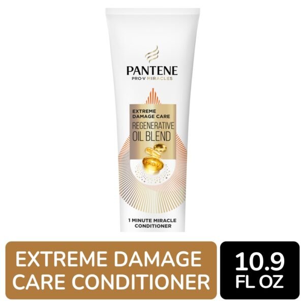Pantene Pro-V Miracles Conditioner Extreme Damage Care Regenerative Blend 1 Minute Miracle