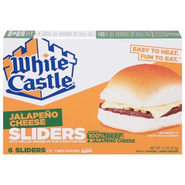 White Castle Jalapeno Cheese Sliders