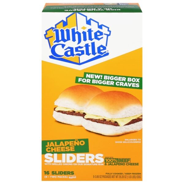 White Castle Jalapeno Cheese Sliders