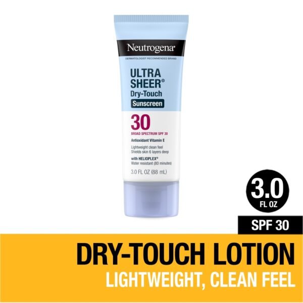 Neutrogena Ultra Sheer Dry-Touch SPF 30 Sunscreen Lotion