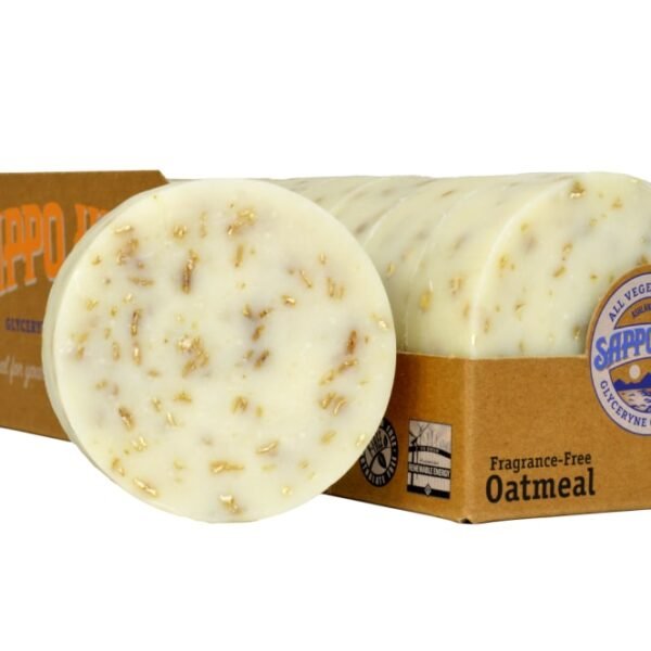 Sappo Hill Oatmeal Glyceryne Creme Fragrance-Free Soap