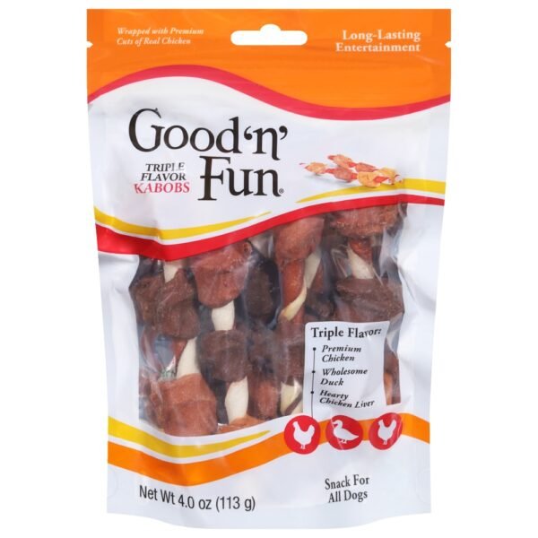 Healthy Hide® Good 'N' Fun™ Triple Flavor Kabob Dog Treats