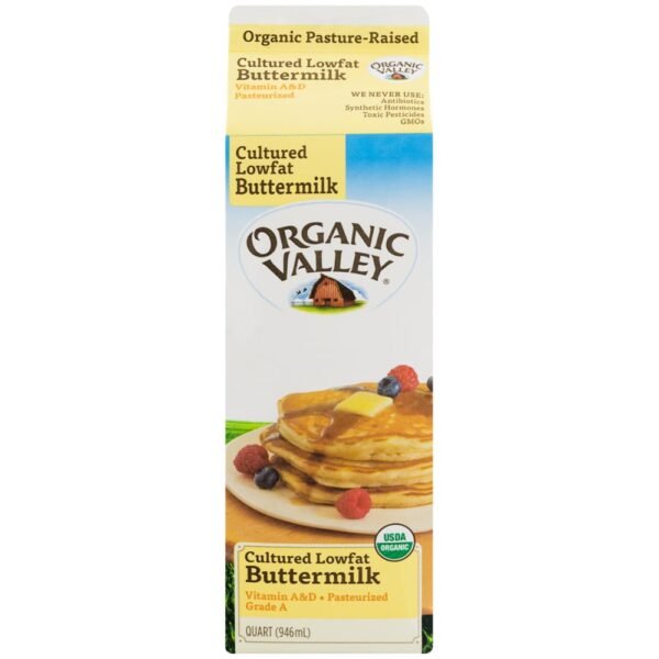 Organic Valley® Cultured 1% Lowfat Buttermilk Quart