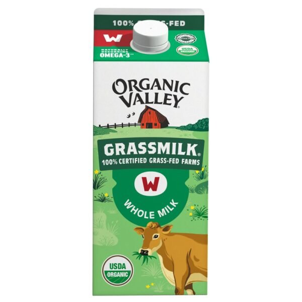 Organic Valley® Grassmilk® Grassfed Whole Milk Half Gallon