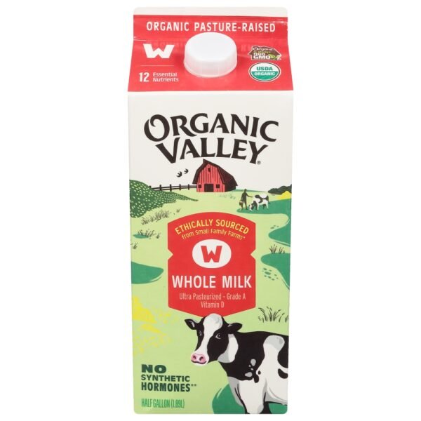 Organic Valley® Whole Milk Half Gallon