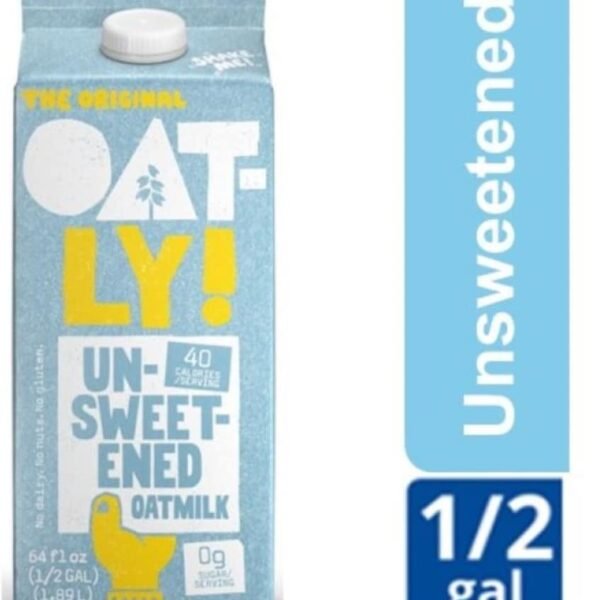 Oatly Dairy Free Unsweetened Oatmilk