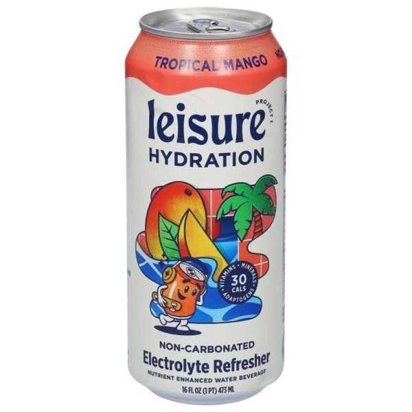 Leisure Project™  Hydration Tropical Mango Electrolyte Refresher Single Can