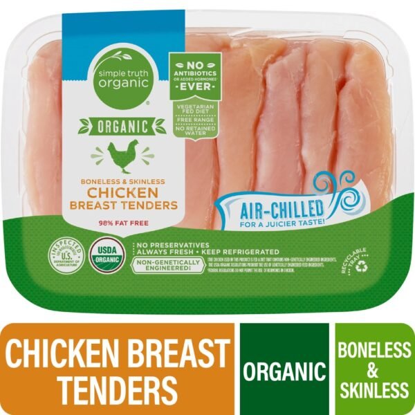 Simple Truth Organic® Boneless Skinless Fresh Organic Chicken Breast Tenders