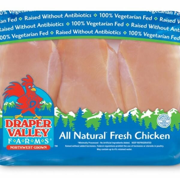 Draper Valley Boneless Skinless Fresh Chicken Breast