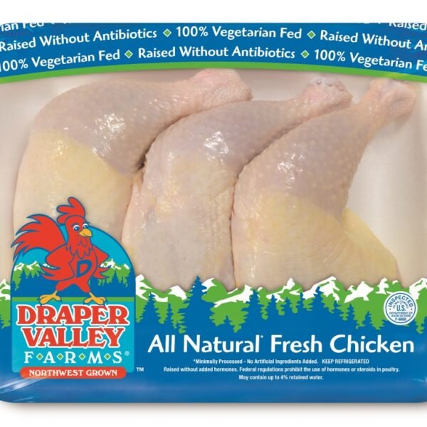 Draper Valley All Natural Fresh Chicken Leg Quarters