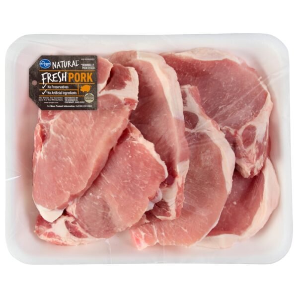 Kroger® Bone-In Pork Center Cut Chop Family Pack