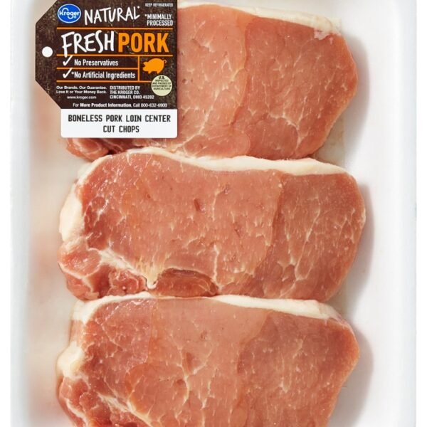Boneless Pork Loin Center-Cut Thin Chops