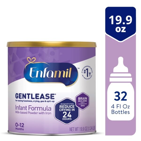Enfamil Gentlease Milk-Based Powder with Iron Baby Formula