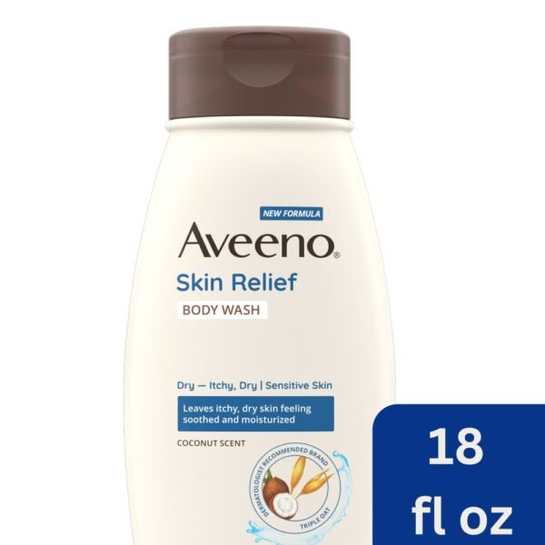 Aveeno Skin Relief Body Wash Coconut Scented