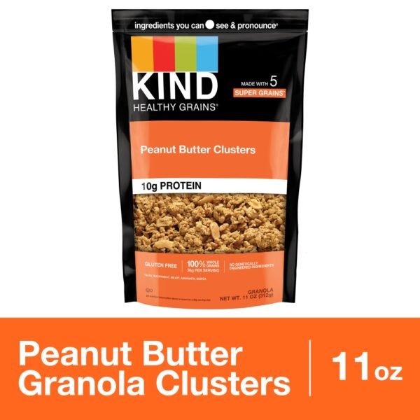 KIND Healthy Grains Peanut Butter Granola Clusters