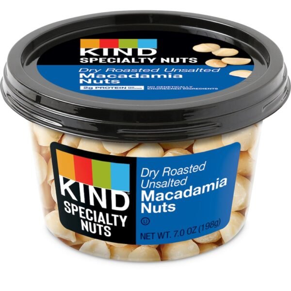 KIND Dry Roasted Unsalted Macadamia Nuts