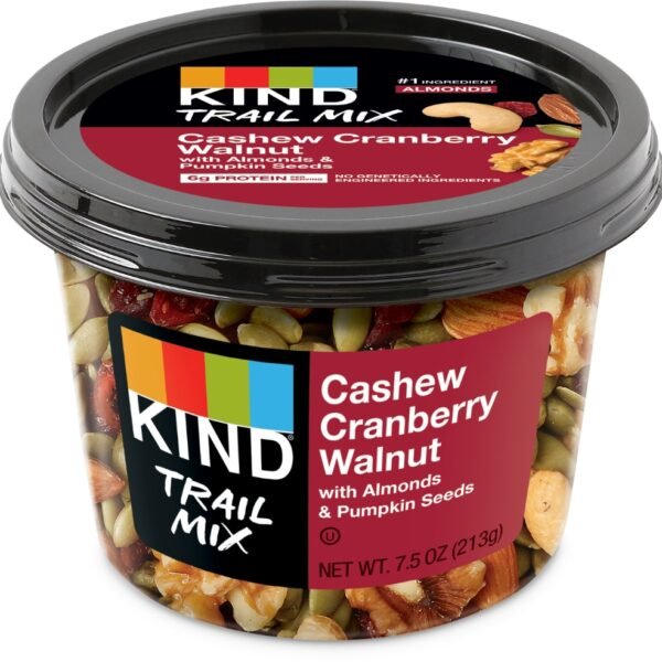 KIND Cashew Cranberry Walnut with Almonds & Pumpkin Seeds Trail Mix