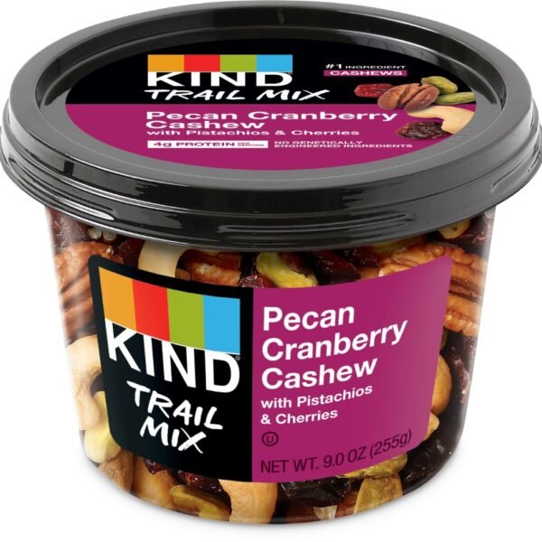 KIND Pecan Cranberry Cashew with Pistachios and Cherries Trail Mix