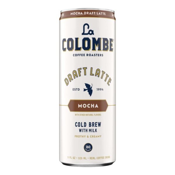 La Colombe Coffee Mocha Cold Brew Draft Latte Can