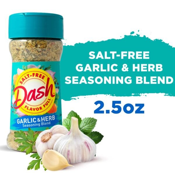 Dash Salt-Free Garlic & Herb Seasoning Blend, Kosher