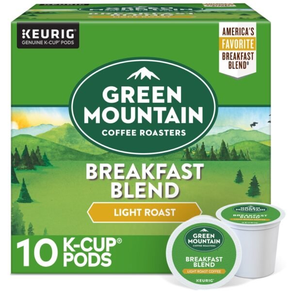 Green Mountain Coffee Roasters® Breakfast Blend Light Roast K-Cup® Coffee Pods