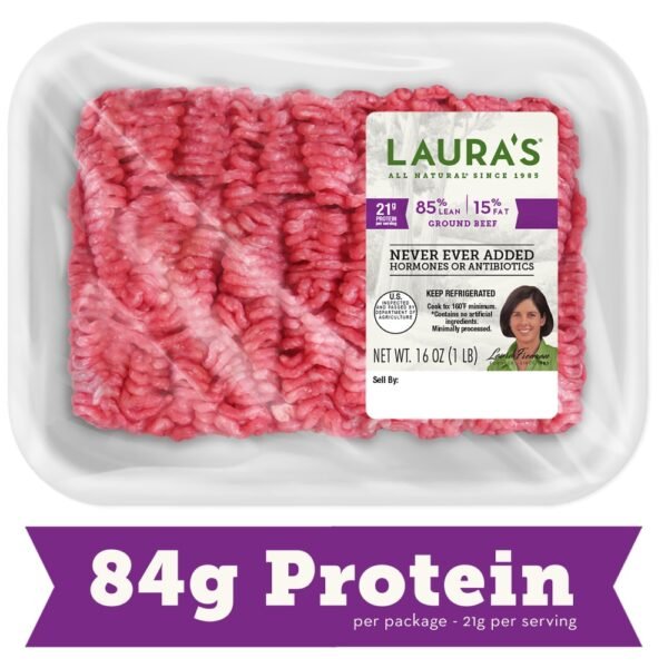 Laura’s™ Beef 85% Lean All Natural Ground Beef