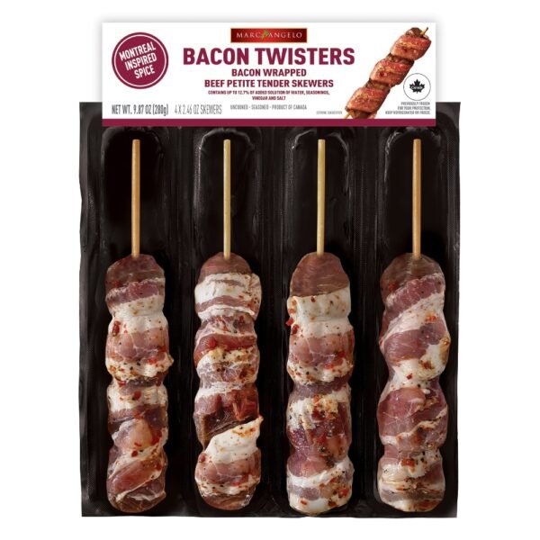MarcAngelo Montreal Spice Bacon Beef Skewers
