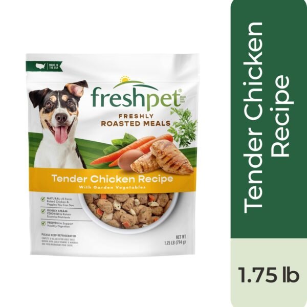 Freshpet Select Roasted Meals Tender Chicken Recipe Dog Food