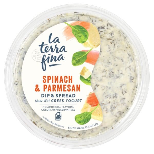La Terra Fina® Spinach & Parmesan Greek Yogurt Dip & Spread
