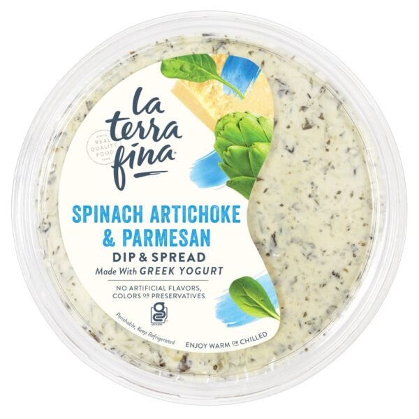 La Terra Fina® Spinach Artichoke & Parmesan Greek Yogurt Dip & Spread