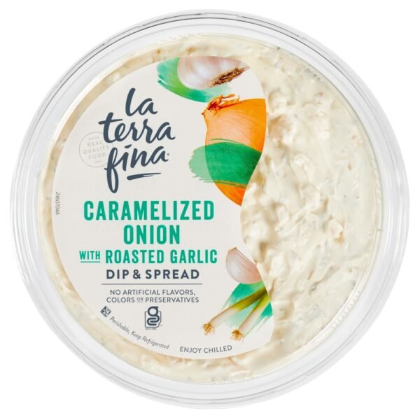 La Terra Fina® Caramelized Onion with Roasted Garlic Dip & Spread
