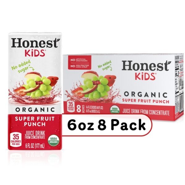 Honest Kids Super Fruit Punch Organic Fruit Juice
